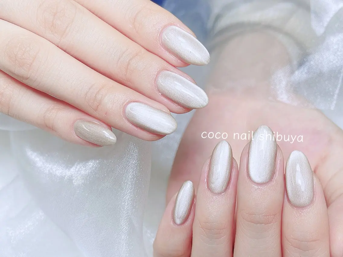 カラー ピンクカラー ハンドネイル CoCo Nail 長さ出し専門店のネイルデザイン