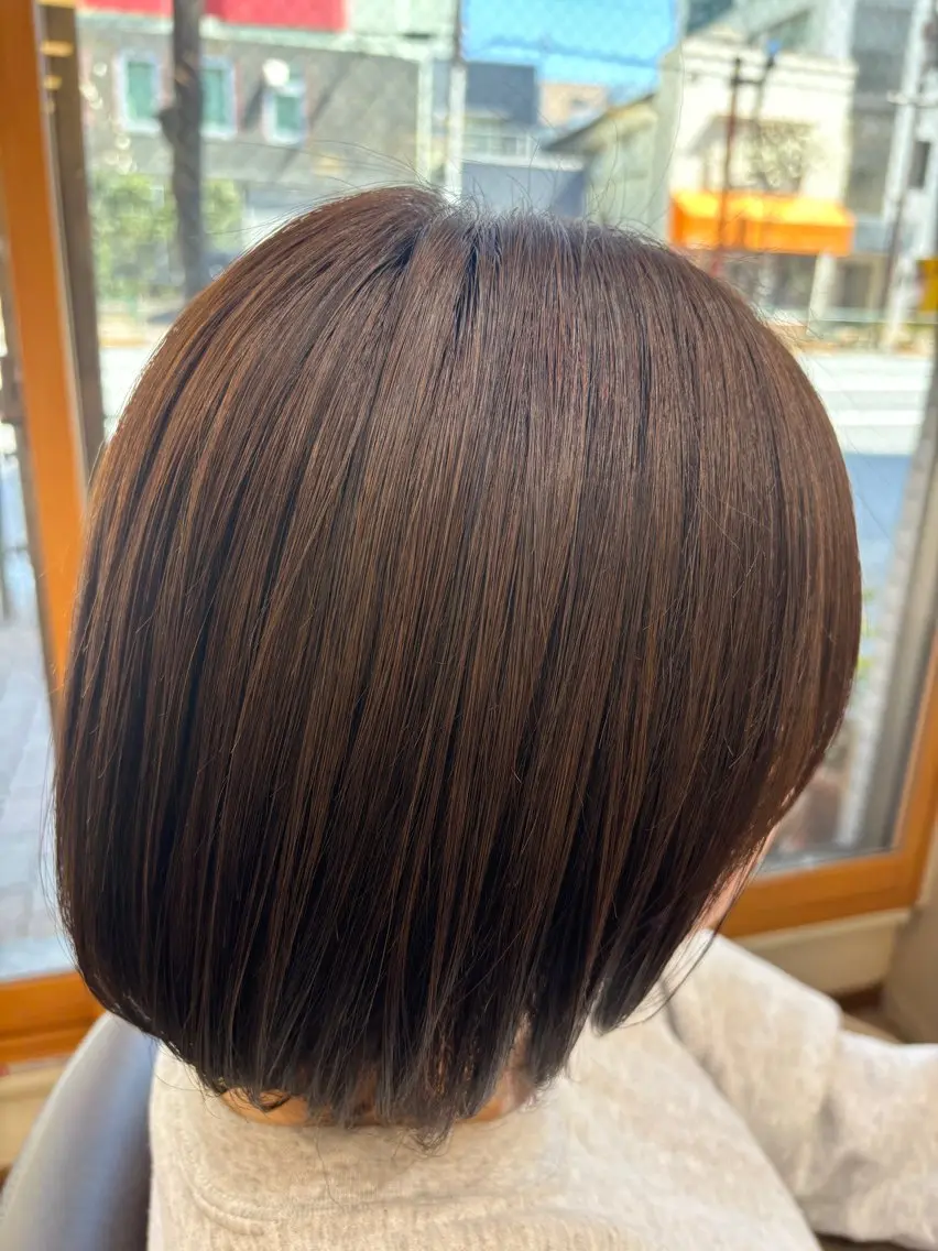 ショート ボブ🫧透明感カラー 💎Sayakaのヘアスタイル