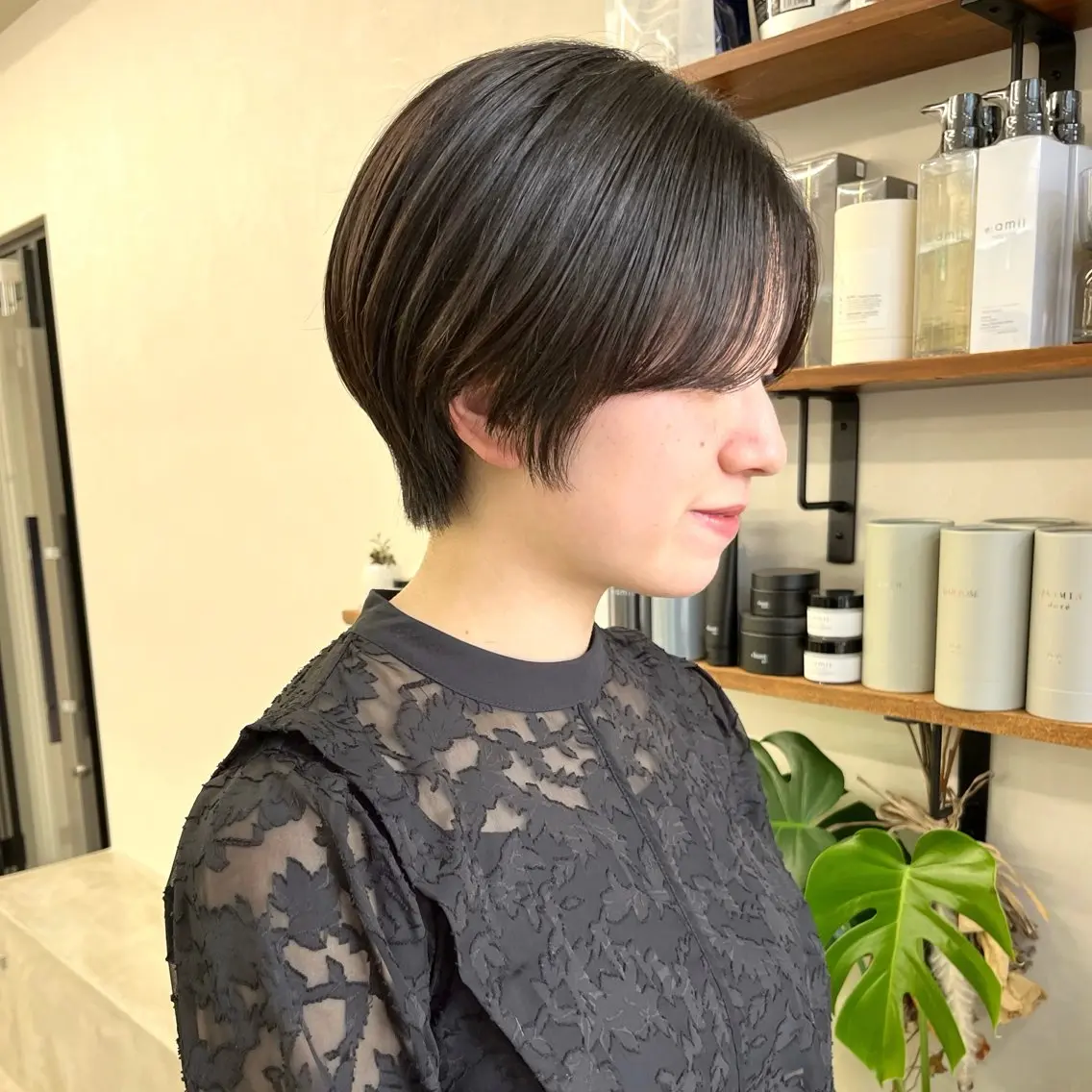 ショート 丸みショート ボブ レイヤーカット 似合わせカット ショートヘア カット トリートメント 初めてのショート お任せください✂️のヘアスタイル