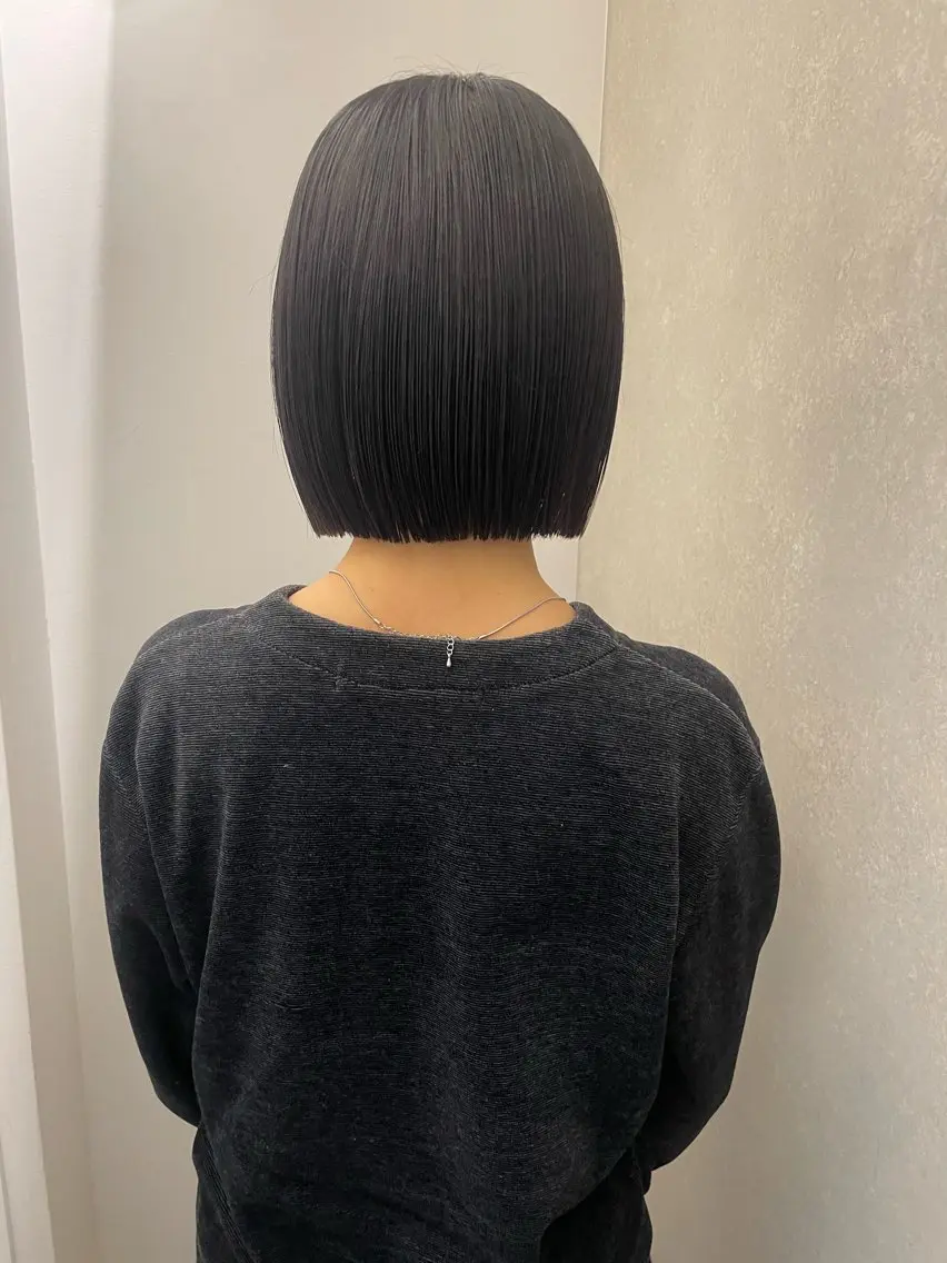 ショート カット 🎀ボブ＋ハイトーン シュカ👶🏻のヘアスタイル
