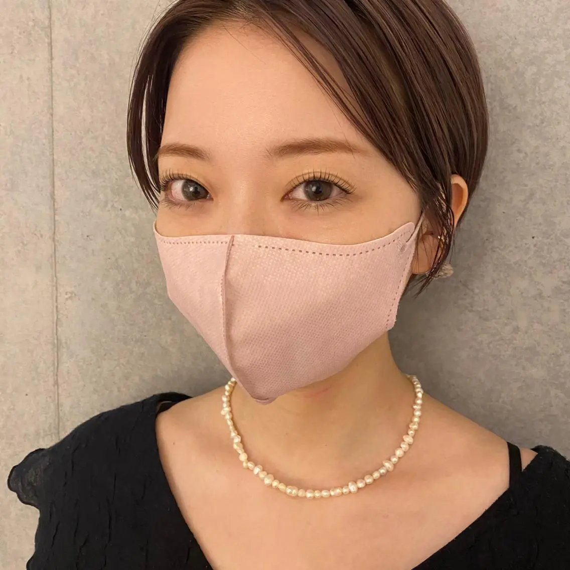 下まつ毛のみの写真