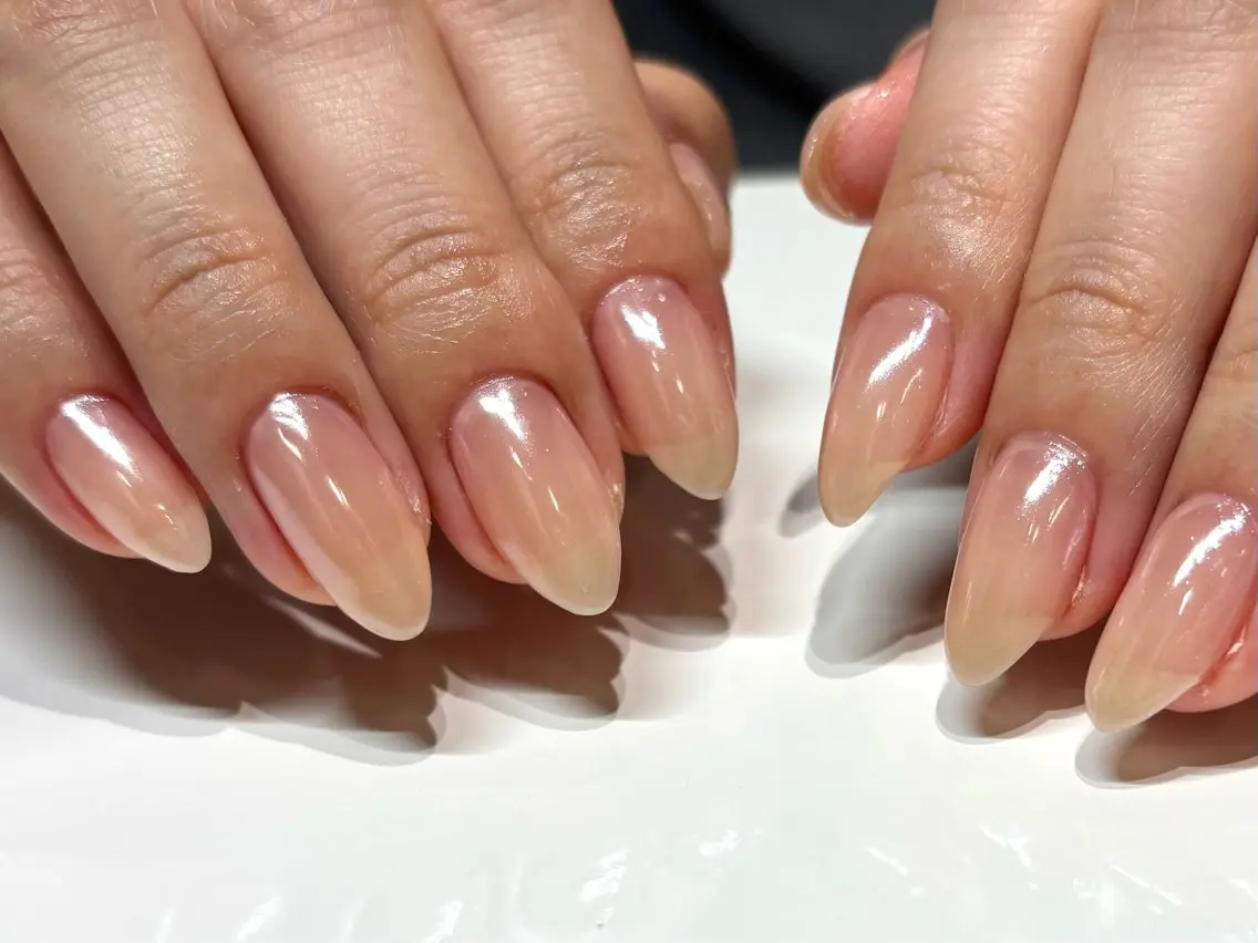 ネイル オーロラネイル Nailsalon Puttiのネイルデザイン