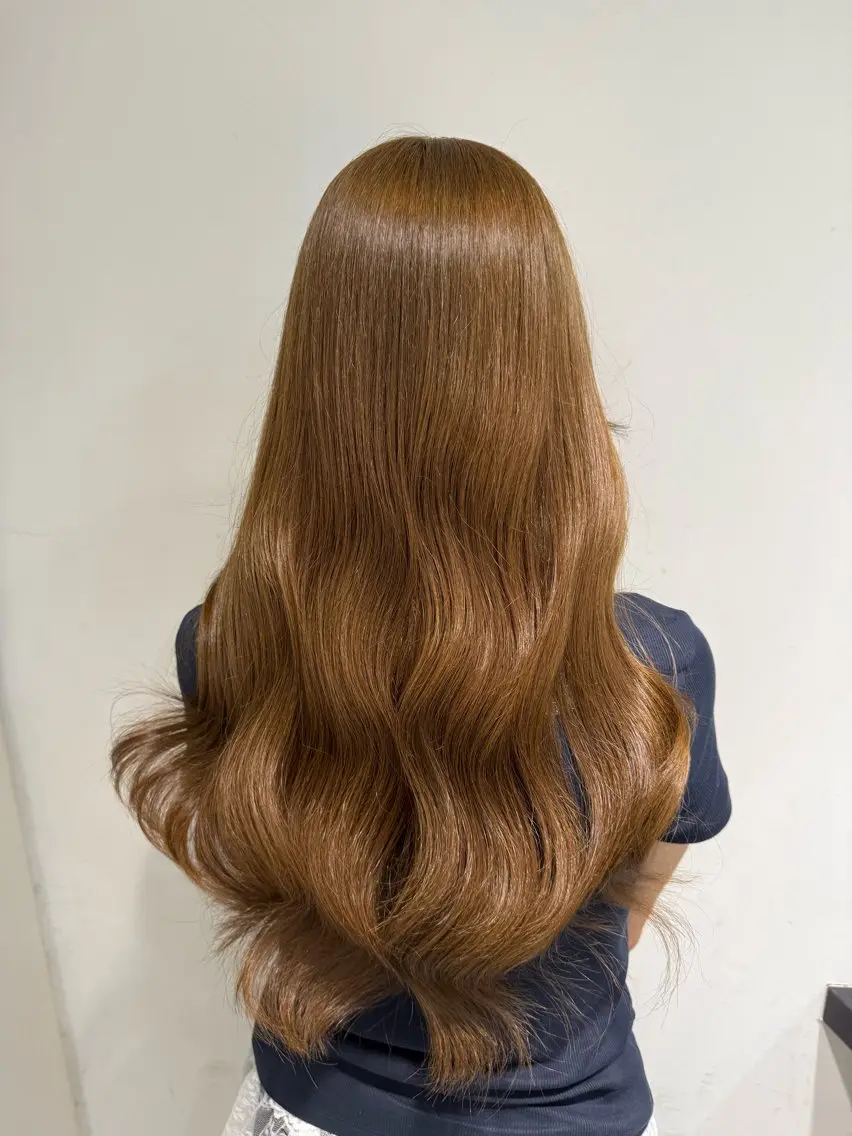 ロング カット ヘアカラー トリートメント 🌈レイヤーカット/ ハイトーン🌈タクマのヘアスタイル