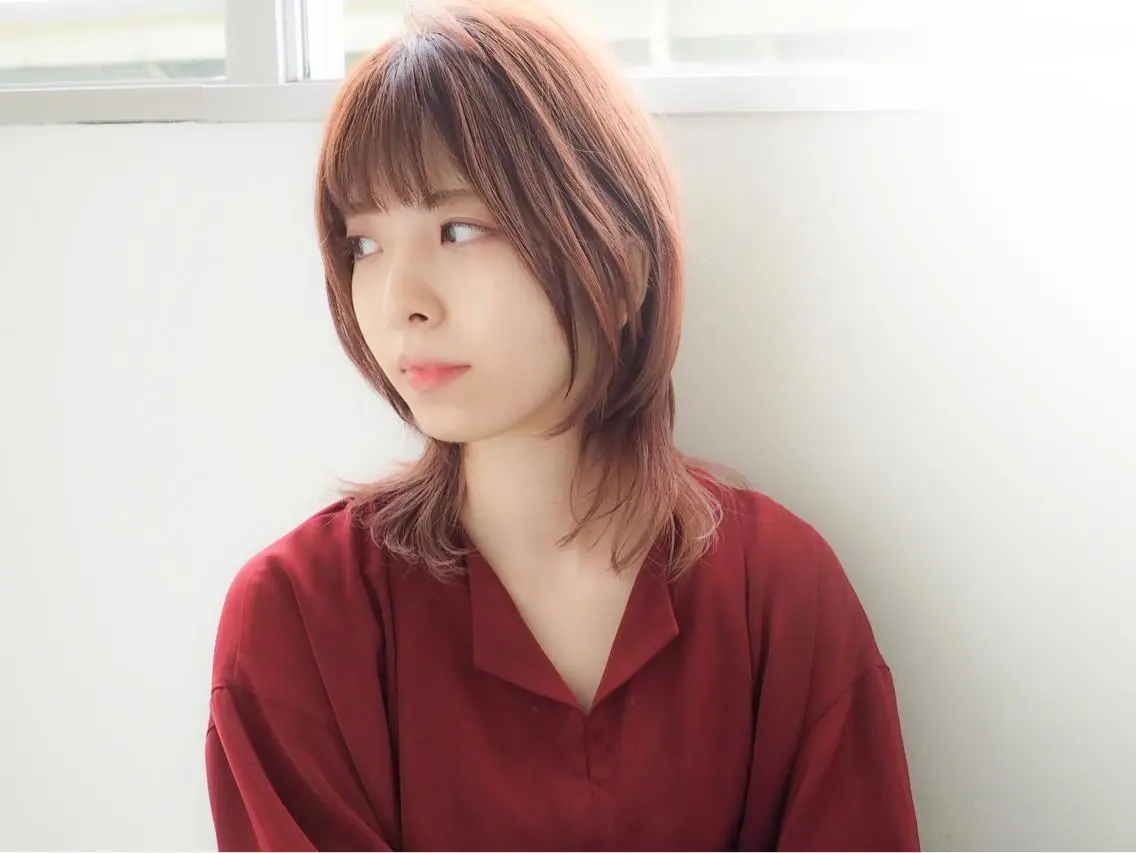 ミディアム ウルフカット AIR HEALのヘアスタイル