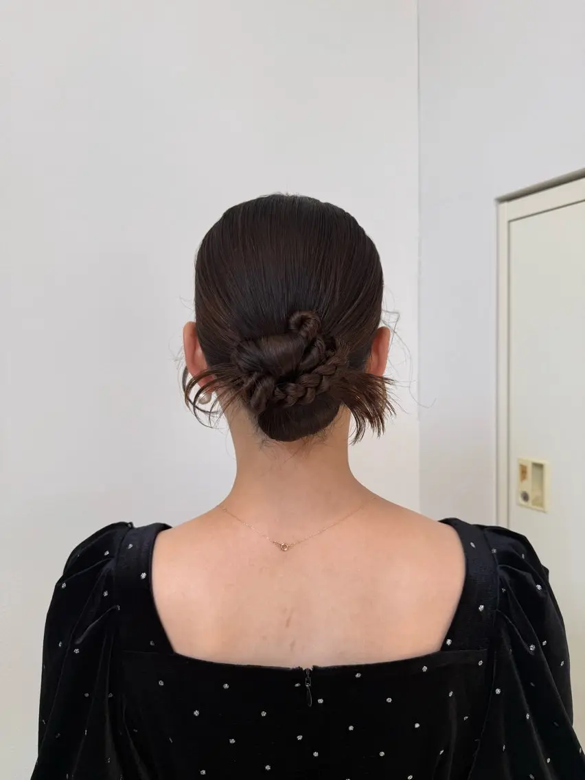 ヘアアレンジ ヘアセット 吉川 莉央のヘアスタイル