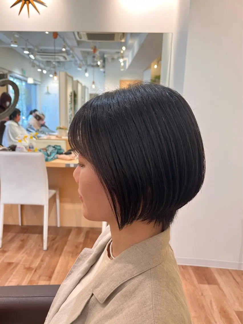ショート ショートボブ ボブ ショートヘア emma 星野のヘアスタイル