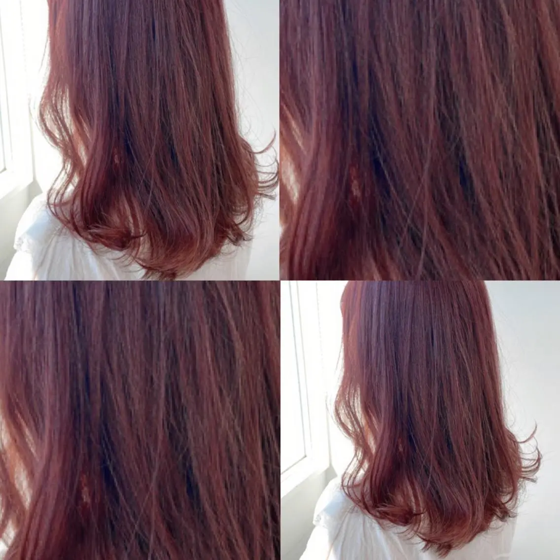 セミロング カラー パーマ ヘアアレンジ ネイル マツエク・マツパ 韓国風ベージュ🤎 赤みなし🌿横浜🤎のヘアスタイル