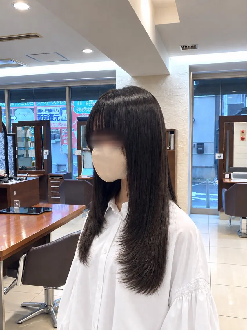 ロング レイヤーカット YONEKURA RUI🫧のヘアスタイル