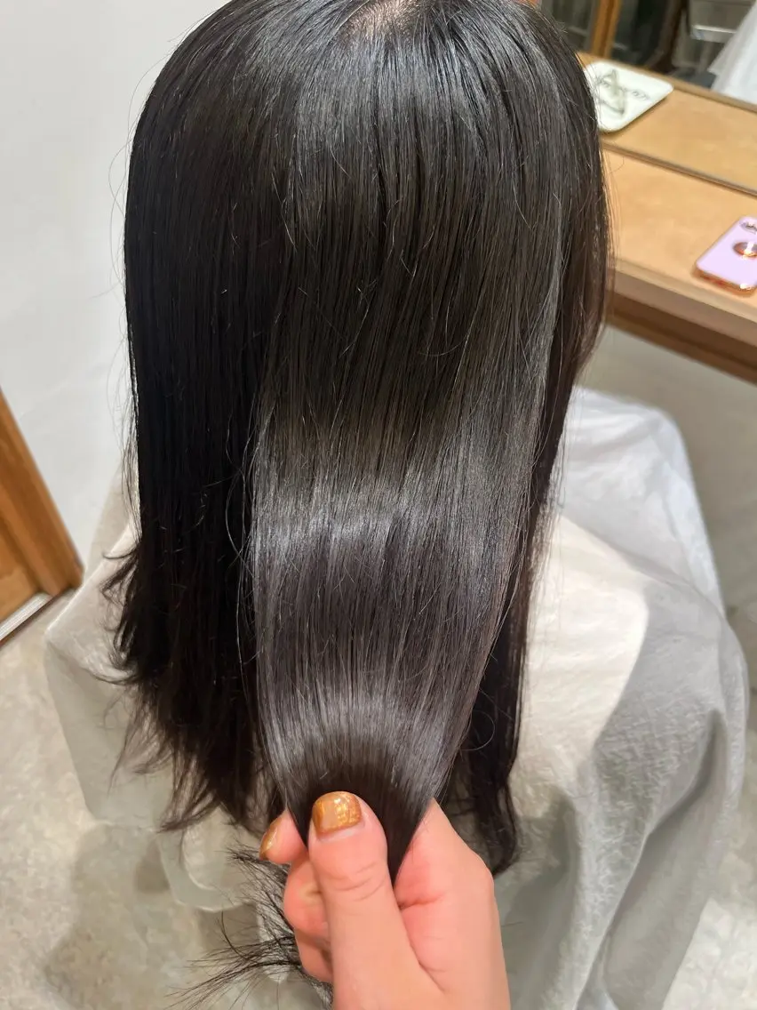 ロング カラー ヘアアレンジ トリートメント トリートメント 無料カットモデル‪✨ ✂️Nanami🌷のヘアスタイル
