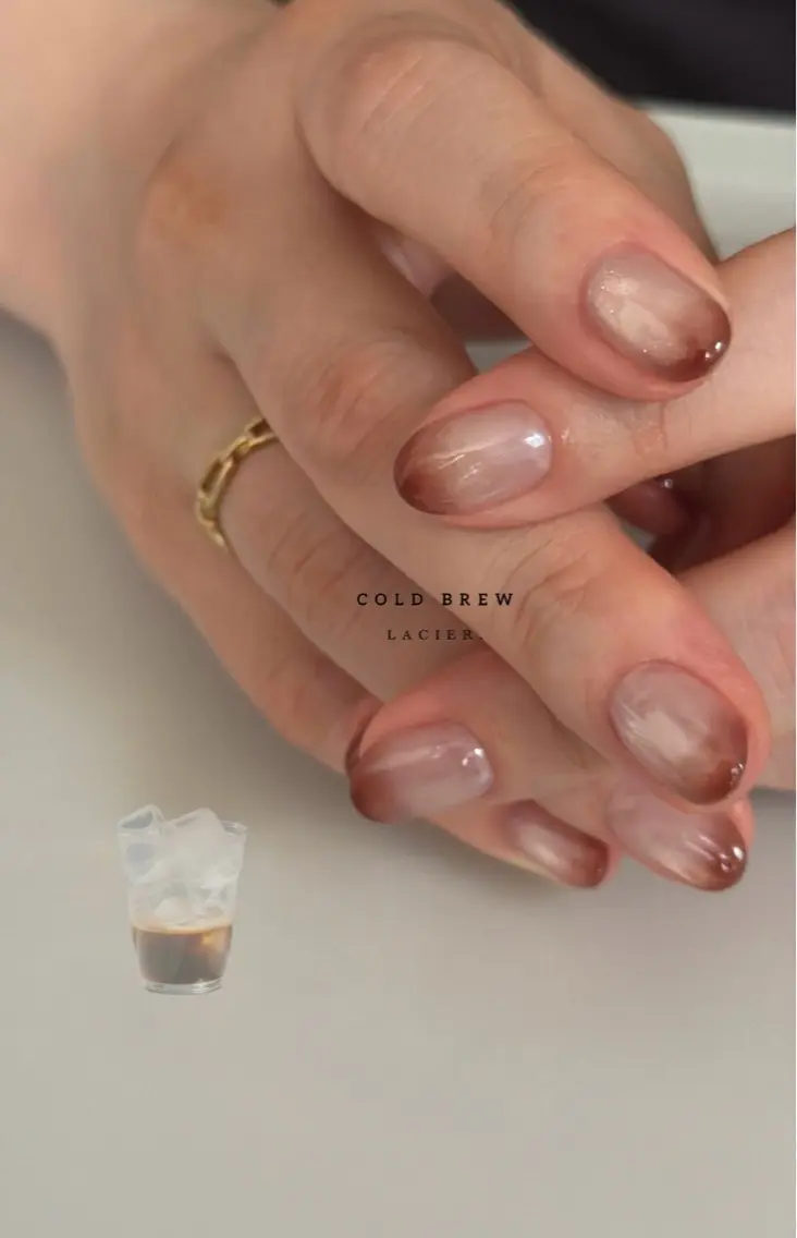 ネイル クリアネイル ハンドネイル lacier nailのネイルデザイン