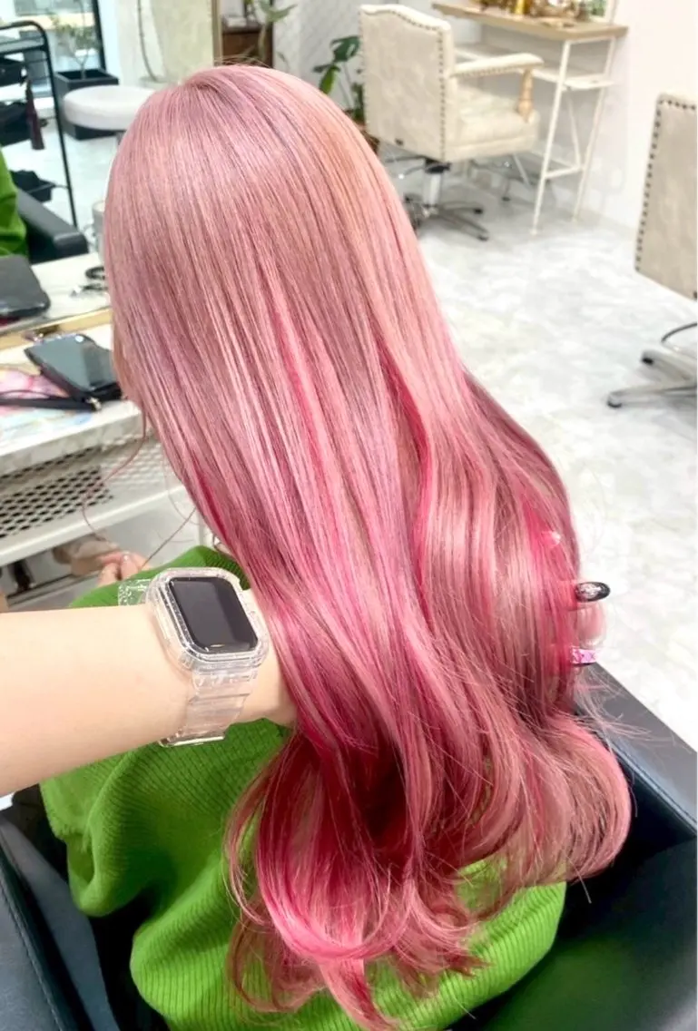 ロング カラー 🎀推しカラー🎀 Harunaのヘアスタイル