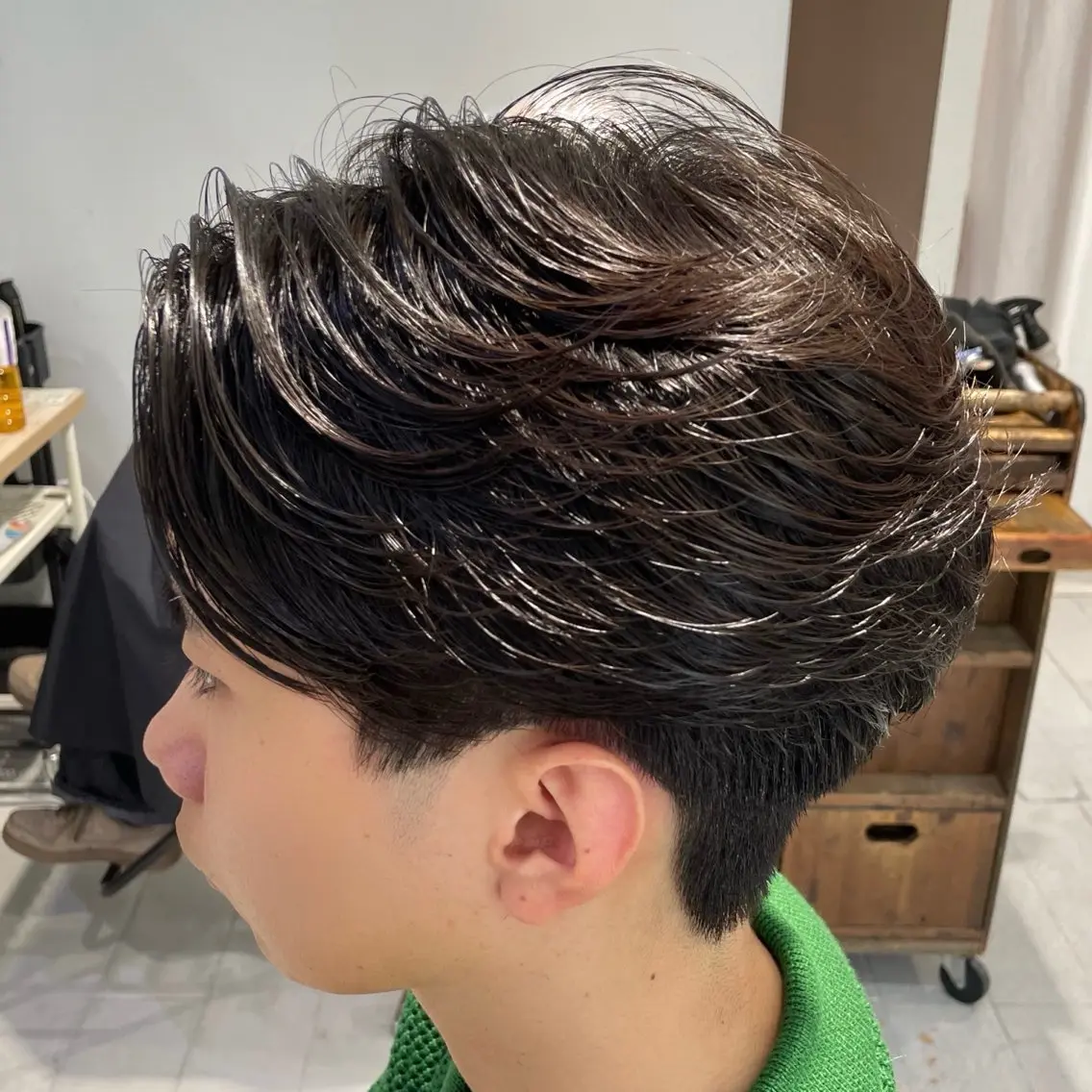 ショート パーマ メンズ カット パーマ 艶髪✨/髪質改善 カラー　kaitoのヘアスタイル