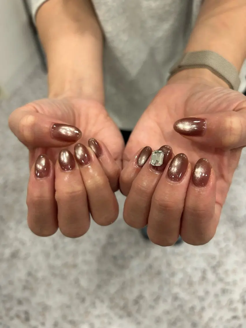 ネイル ハンドネイル 小松 千冬のネイルデザイン