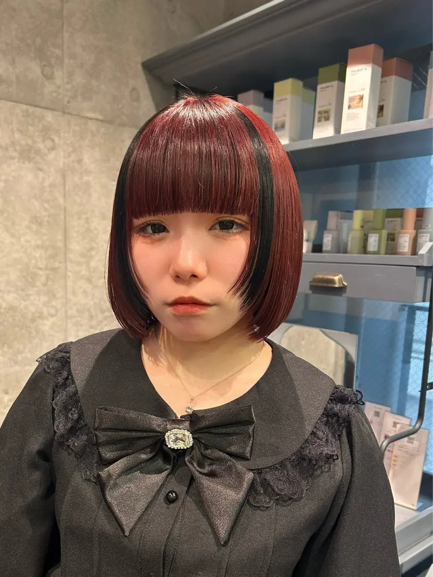 ショート レイヤー/ナチュ盛 カラー/ことこ🍎のヘアスタイル