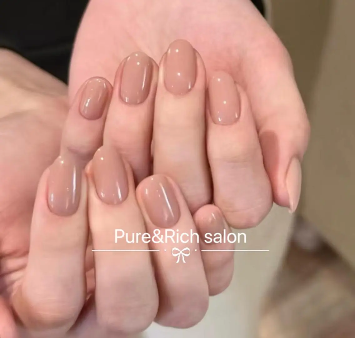 ネイル ハンドネイル Pure&Rich Nailのネイルデザイン