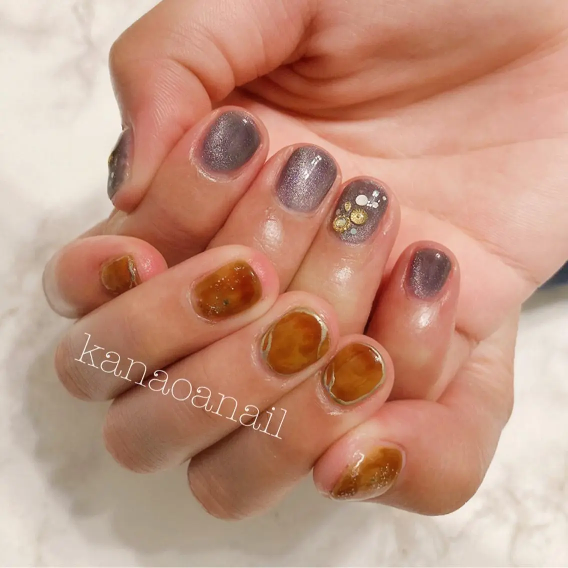 ネイル 地爪育成💅 kanaoanailのネイルデザイン