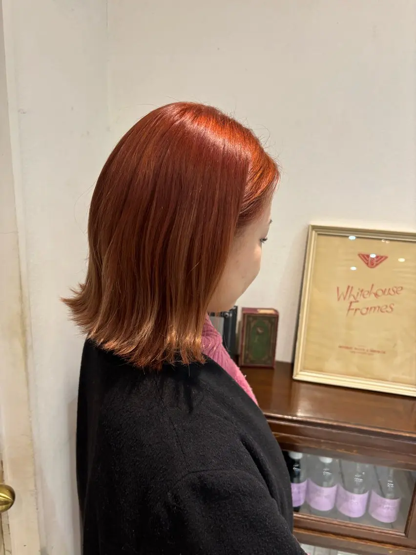 ミディアム minami カラーモデル募集中のヘアスタイル