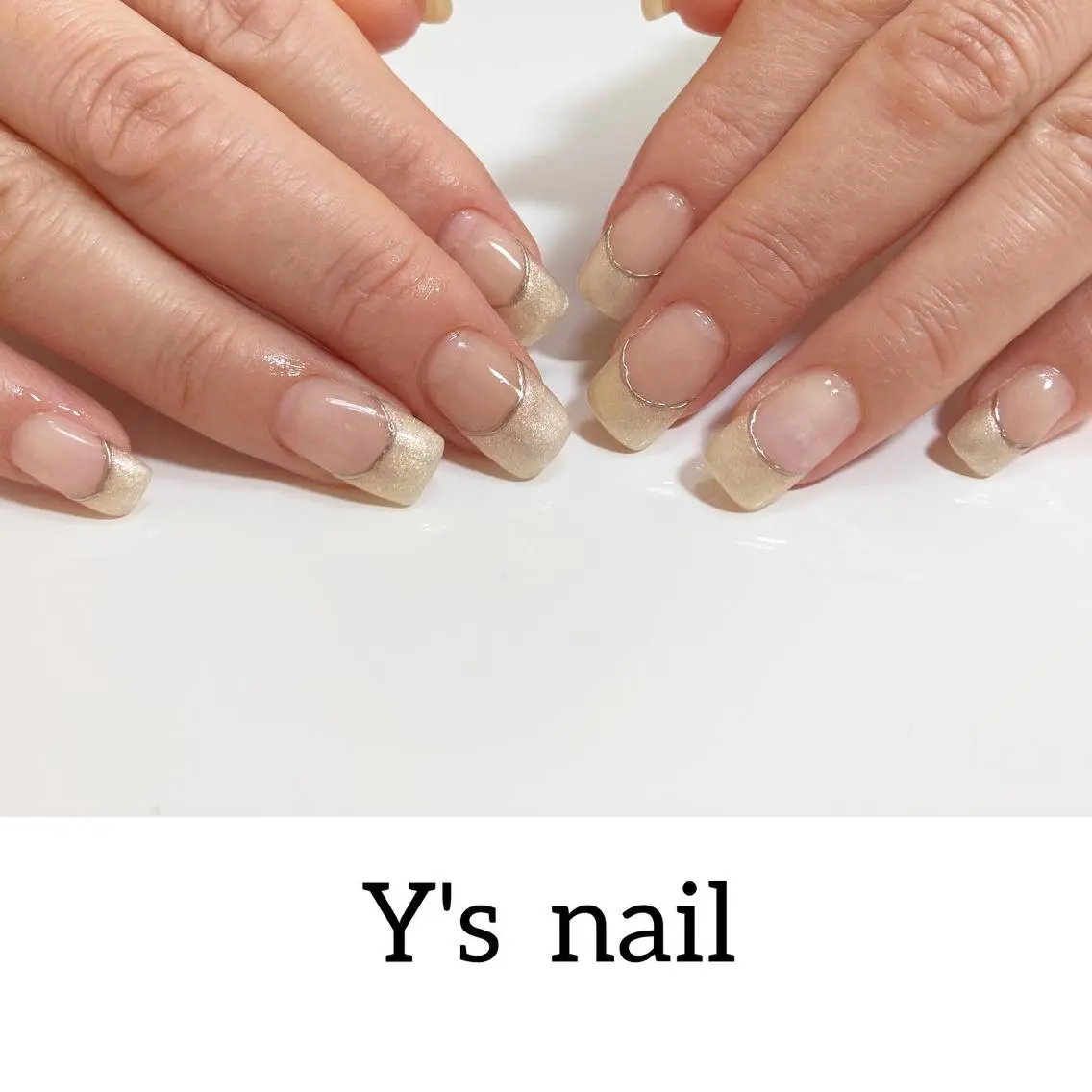 ネイル ミラーネイル 手書きが得意🖌️ Y’s  nailのネイルデザイン