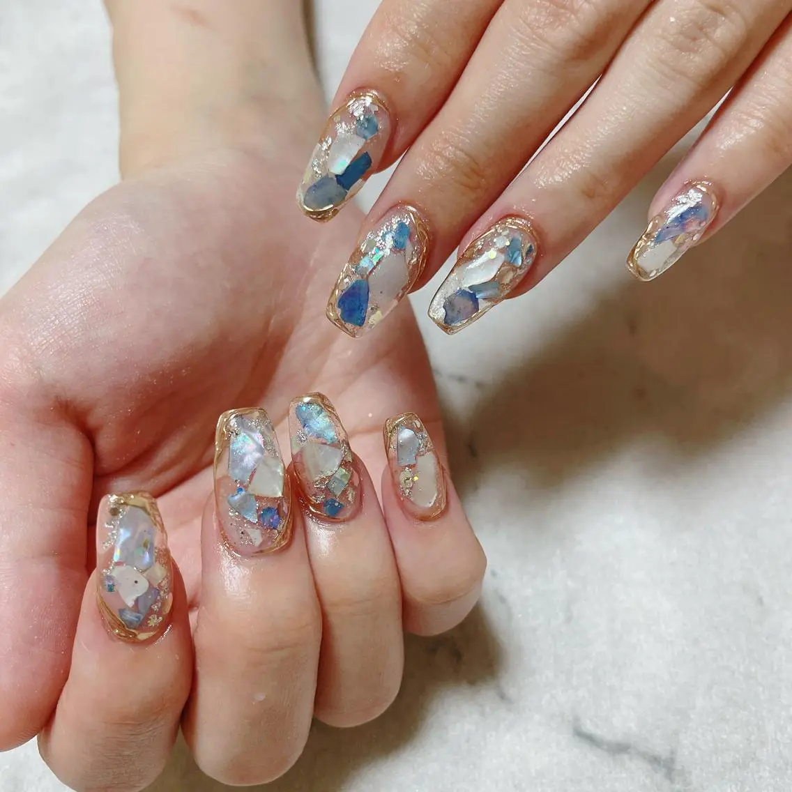 スカルプ10本希望の方はこちらから💁🏻‍♀️デザインによって値段変わります。オフの有無も一緒にご連絡くださいの写真