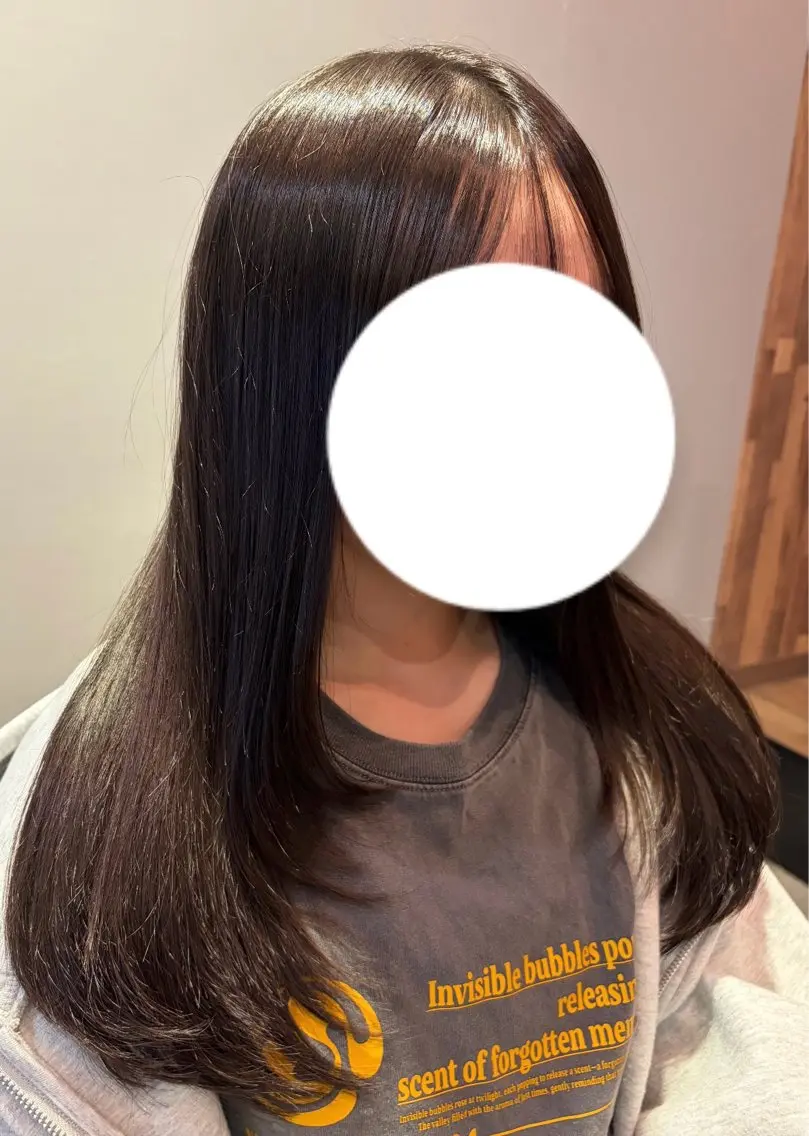 ロング カット カットモデル RURUのヘアスタイル