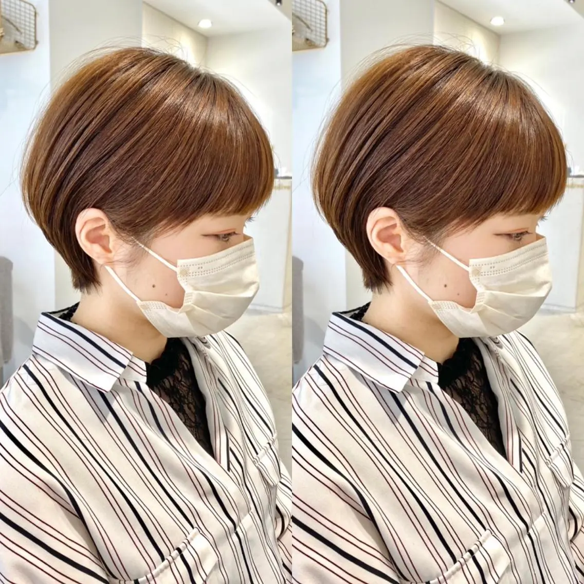 ショート カット ヘアカラー トリートメント パーソナルカラー骨格 顔タイプ 小幡のその他イメージ