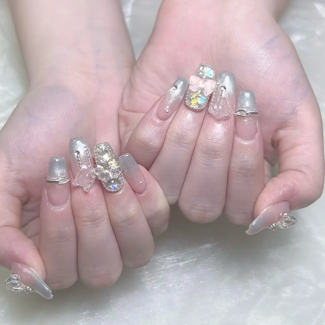 メンズ ネイル 持ち込み ハンドネイル Nail salon 木にいるのネイルデザイン
