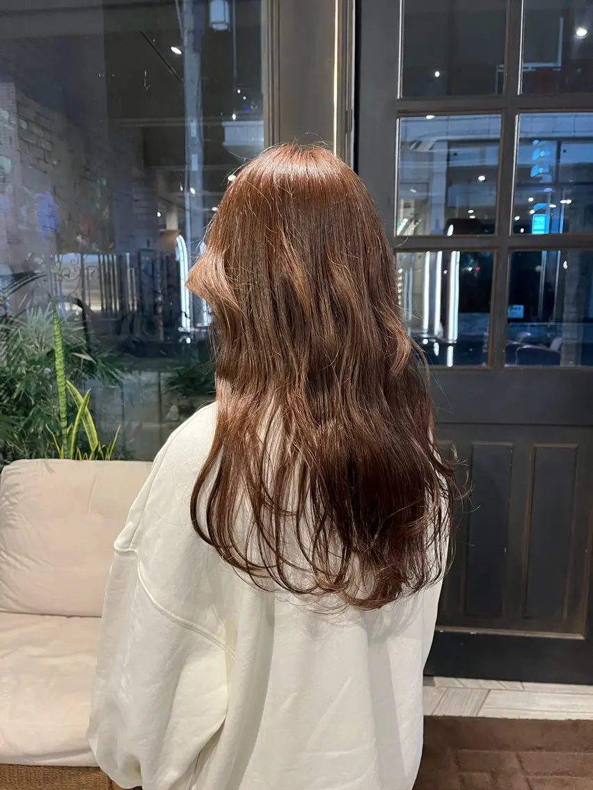 ロング カット ヘアカラー トリートメント ボブカットモデル募集 🌟hana🦖のヘアスタイル