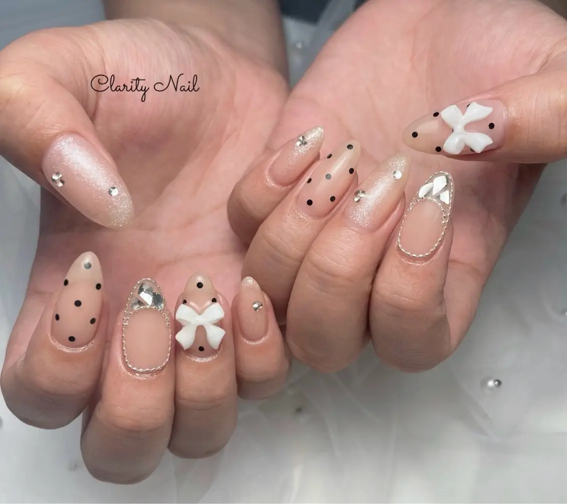 ネイル アートネイル 持ち込み ハンドネイル Clarity Nailのネイルデザイン