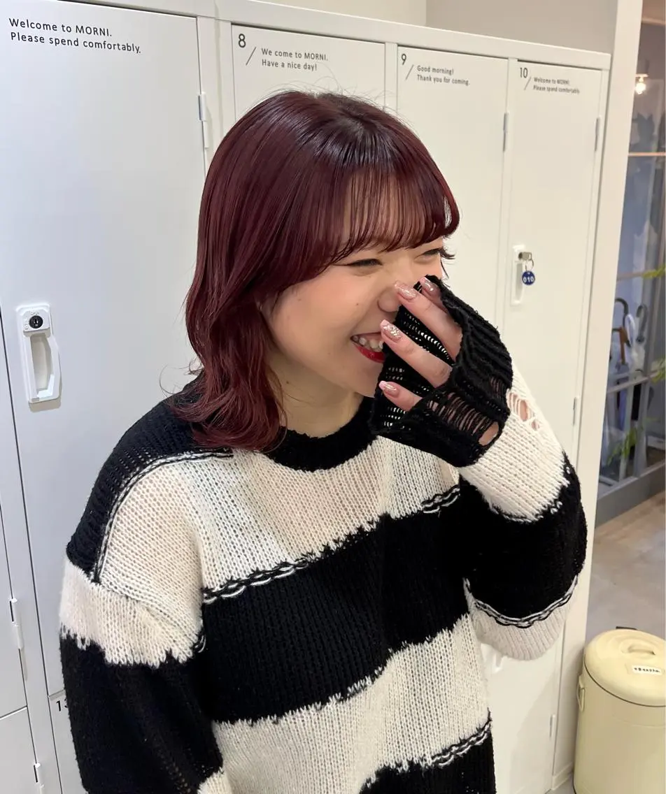 12月限定メニュー料金！！🤍🎀𓈒カット＋フルカラー（ブリーチなし）🍃💗"シャンプー、ブロー付きの写真