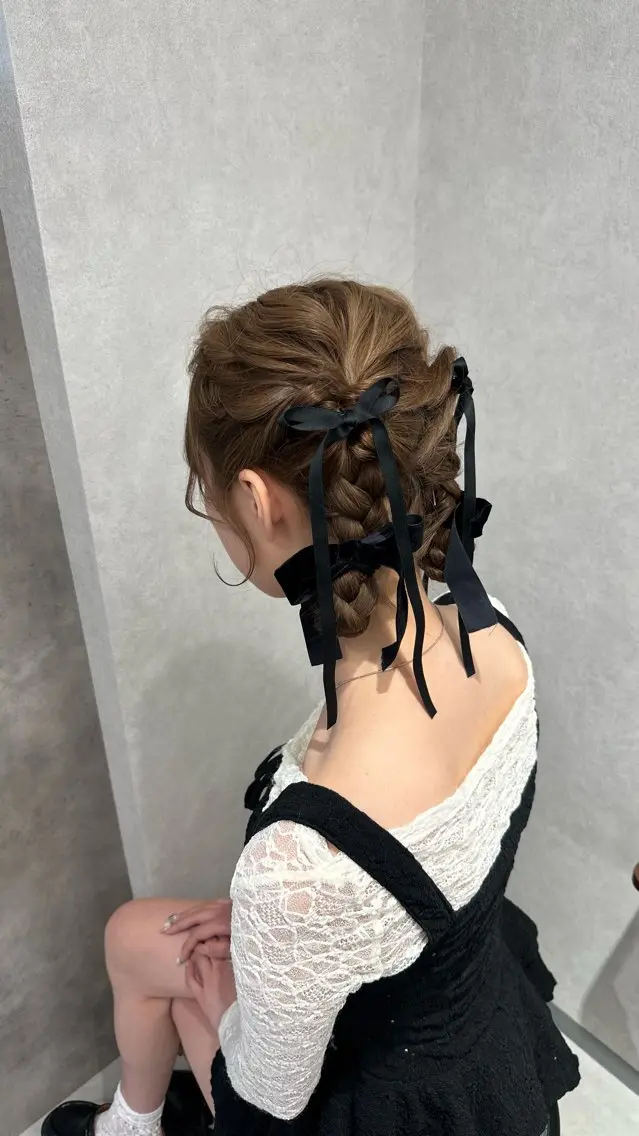 🎀透明感カラー 𝐂𝐇𝐈𝐒𝐀のヘアスタイル