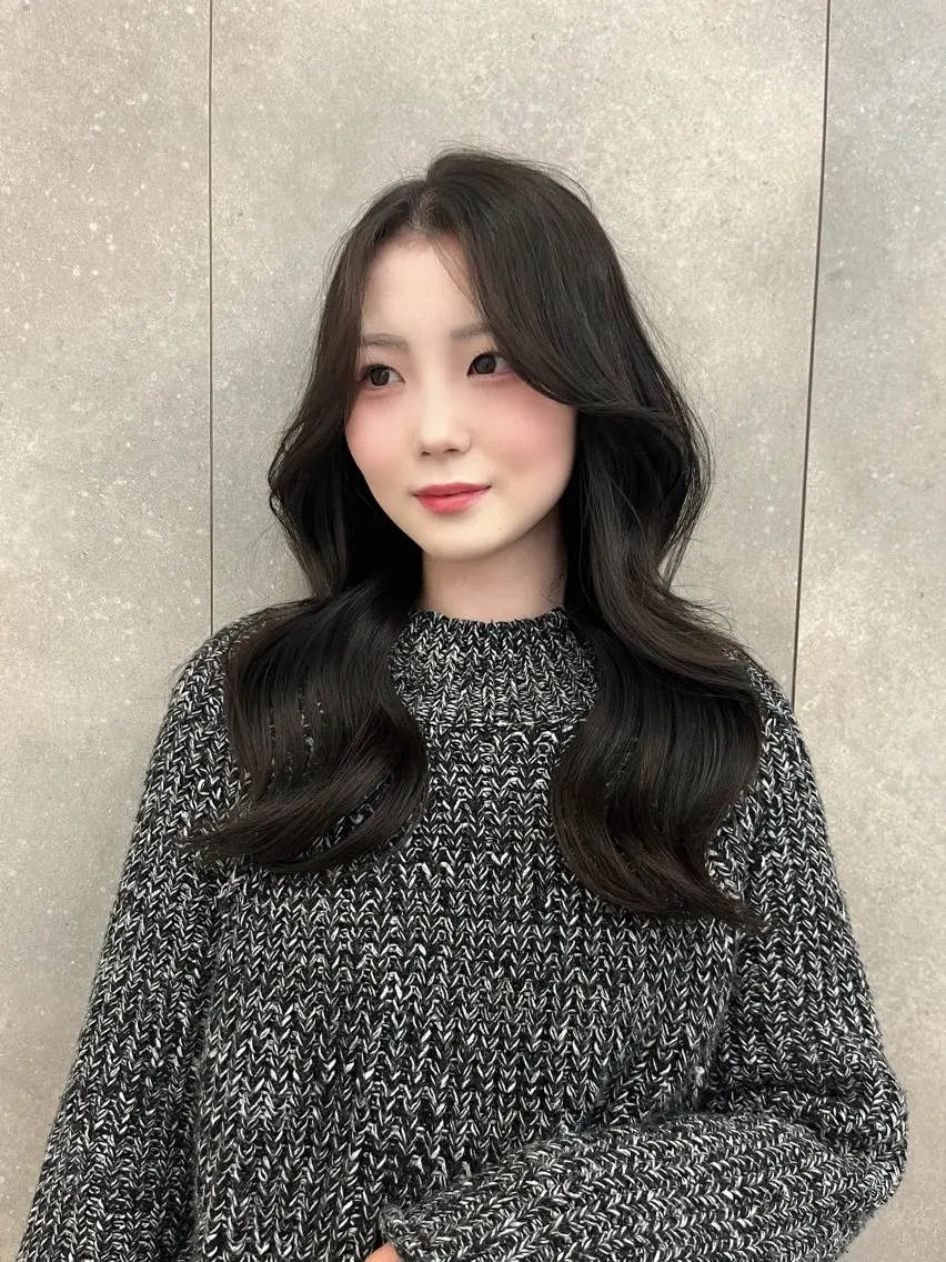 ロング カラー のあ/カットモデル/ ブリーチモデルのヘアスタイル