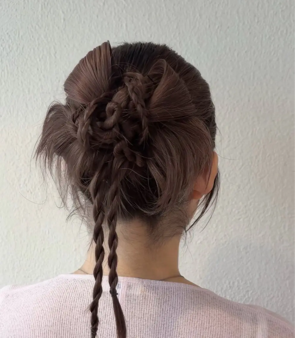 ロング ヘアセット 表参道/アレンジ💐 /艶カラー/kahoのヘアスタイル