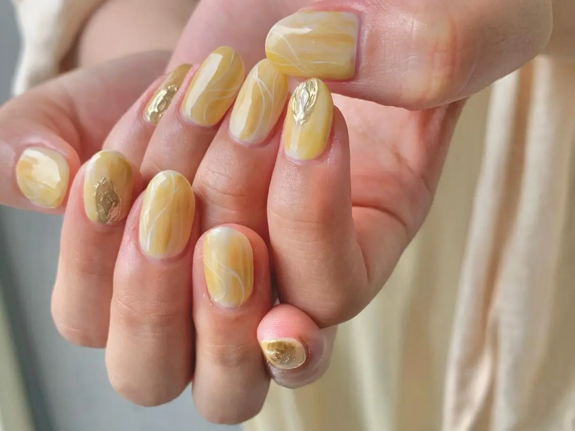 ネイル ハンドネイル フットネイル Nailsalon Fave/Rinaのネイルデザイン