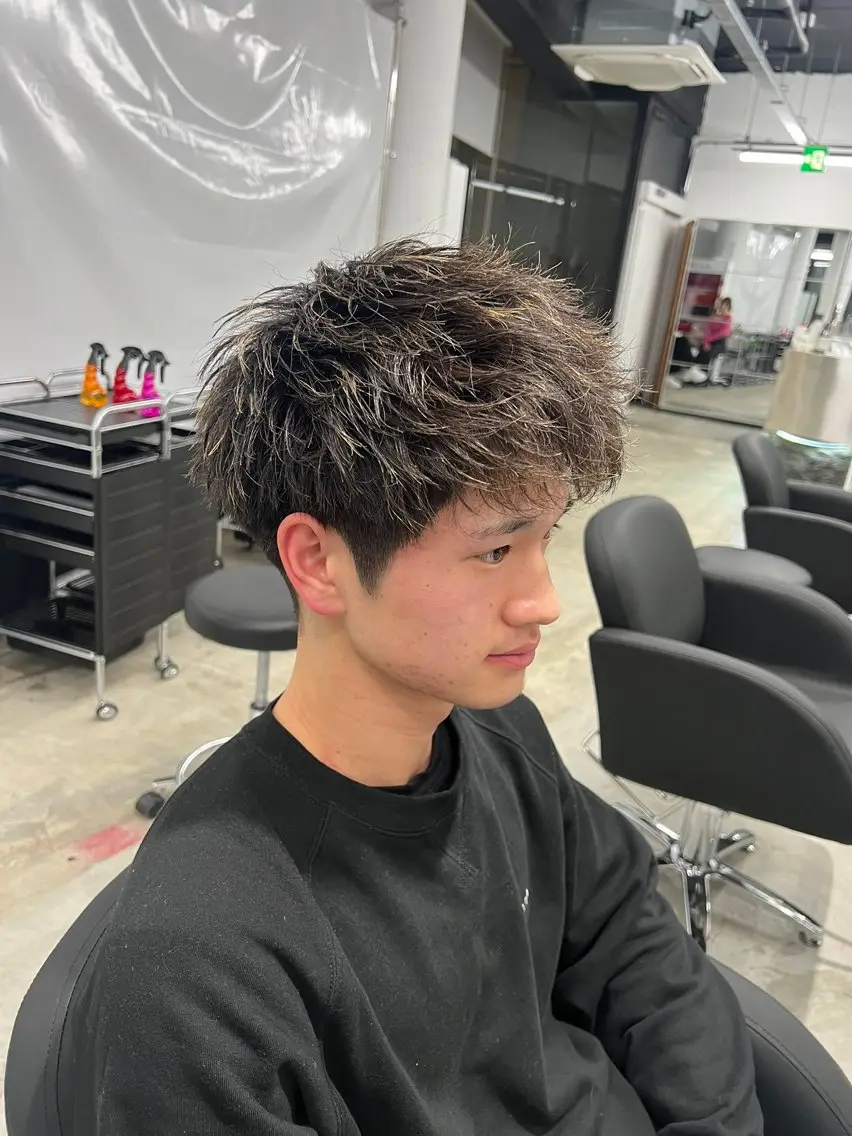 ショート メンズ マッシュ ショートヘア 湖城 恵吾のヘアスタイル