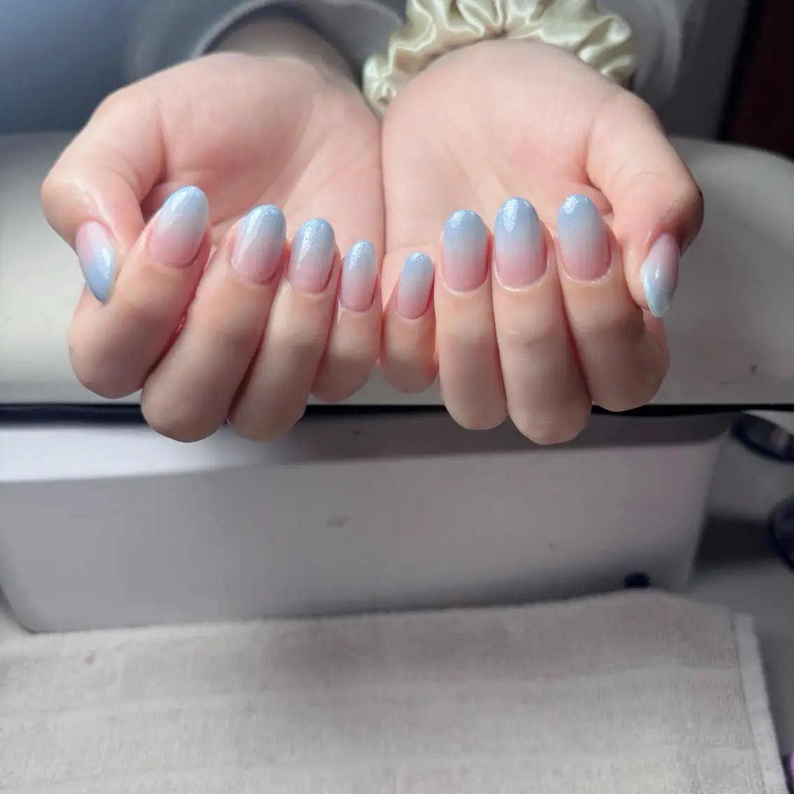 ネイル チークネイル フレンチネイル グラデーション 韓国ネイル マグネットネイル ハンドネイル Hana Nailのネイルデザイン