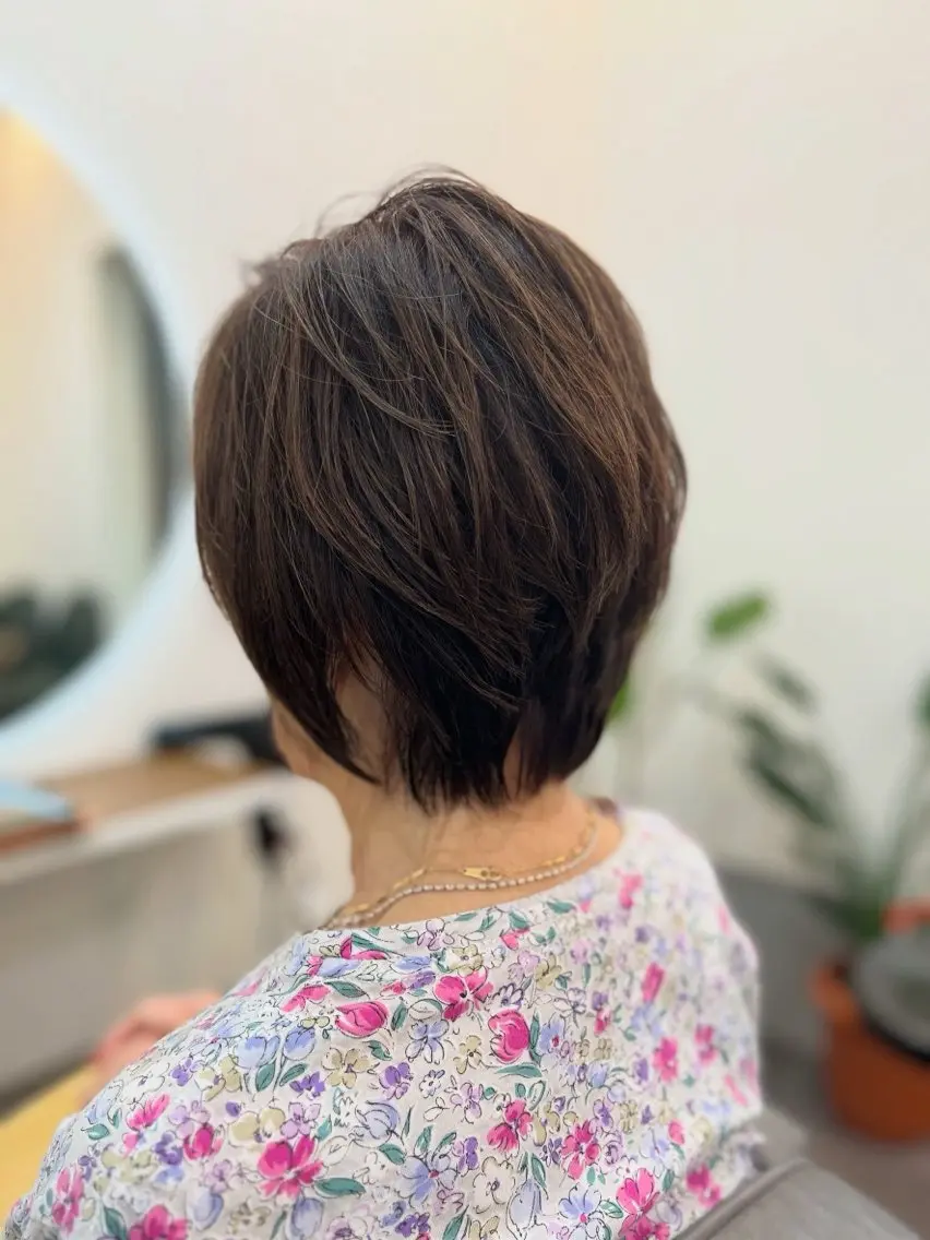 ショート 吉田 聖也のヘアスタイル