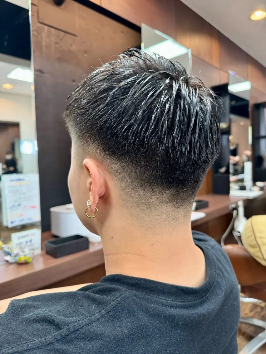 ショート メンズ 渋谷 洸貴のヘアスタイル