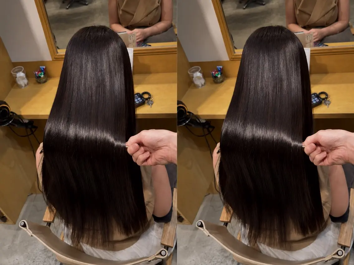 ロング 縮毛矯正 恵比寿/艶髪/ 髪質改善特化/フミヤのヘアスタイル