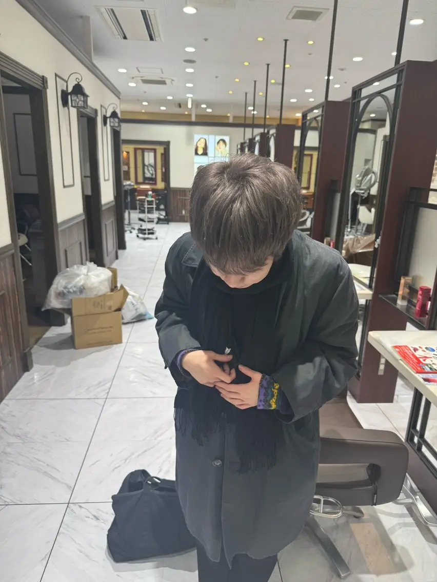 メンズ ヘアカラー 奥井 裕志のヘアスタイル