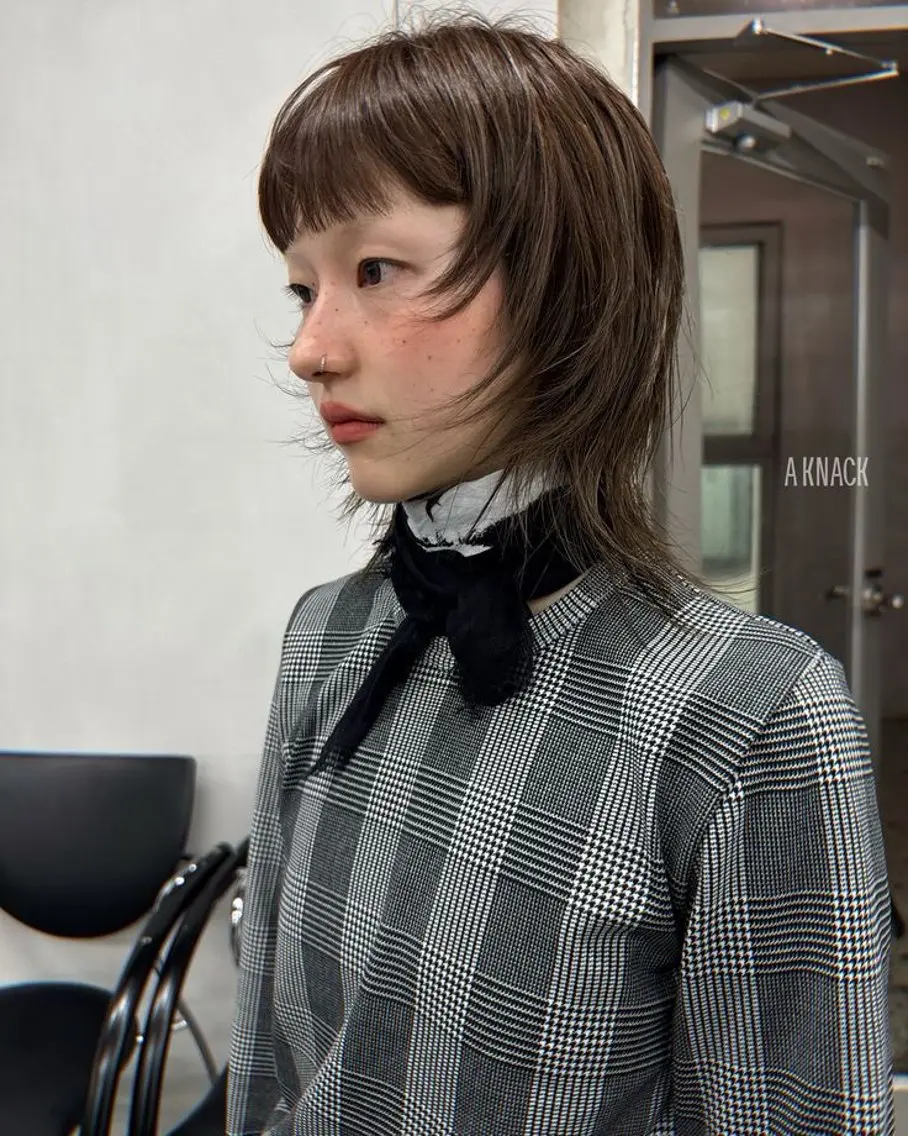 ミディアム トリートメント ウルフカット カラーモデル募集中 Rei🐈‍⬛/大宮のヘアスタイル