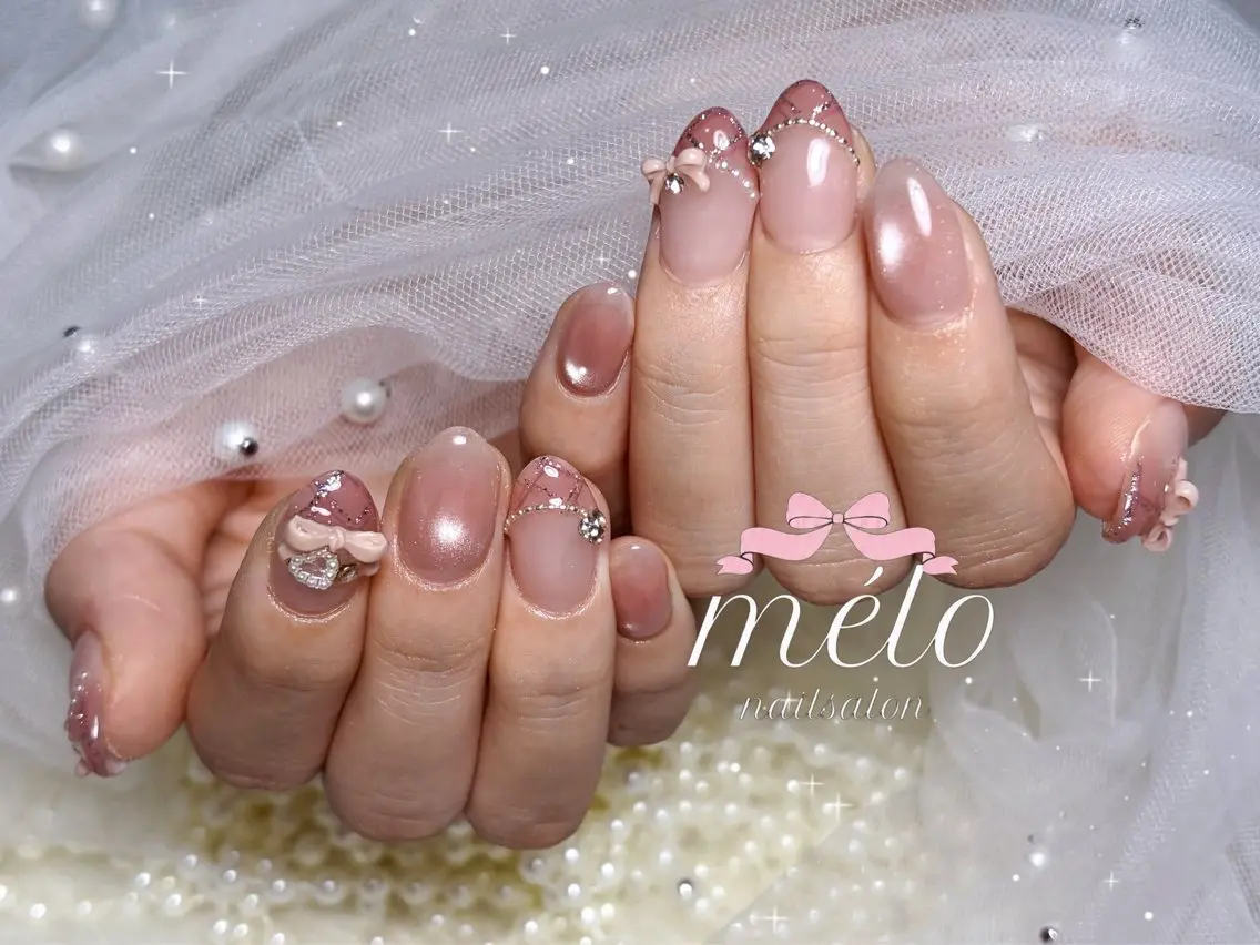 ネイル ハンドネイル mélo 🎀 けいなのネイルデザイン