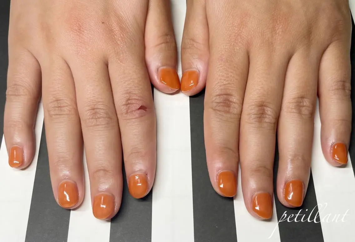 ネイル クリアネイル nail salon petillantのネイルデザイン