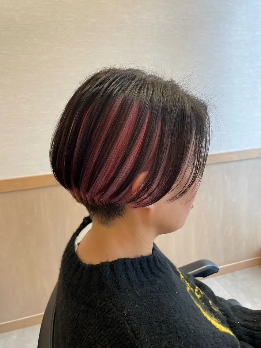 ショート カラー カット ヘアカラー miho 🌼🌼🌼のヘアスタイル