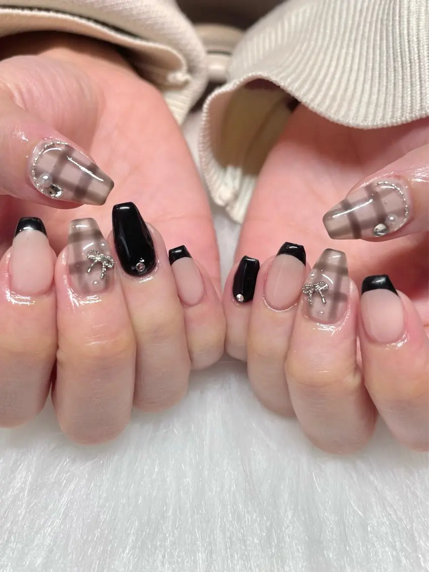 ネイル 持ち込み ハンドネイル Nail ヌシん家 AKANEのネイルデザイン