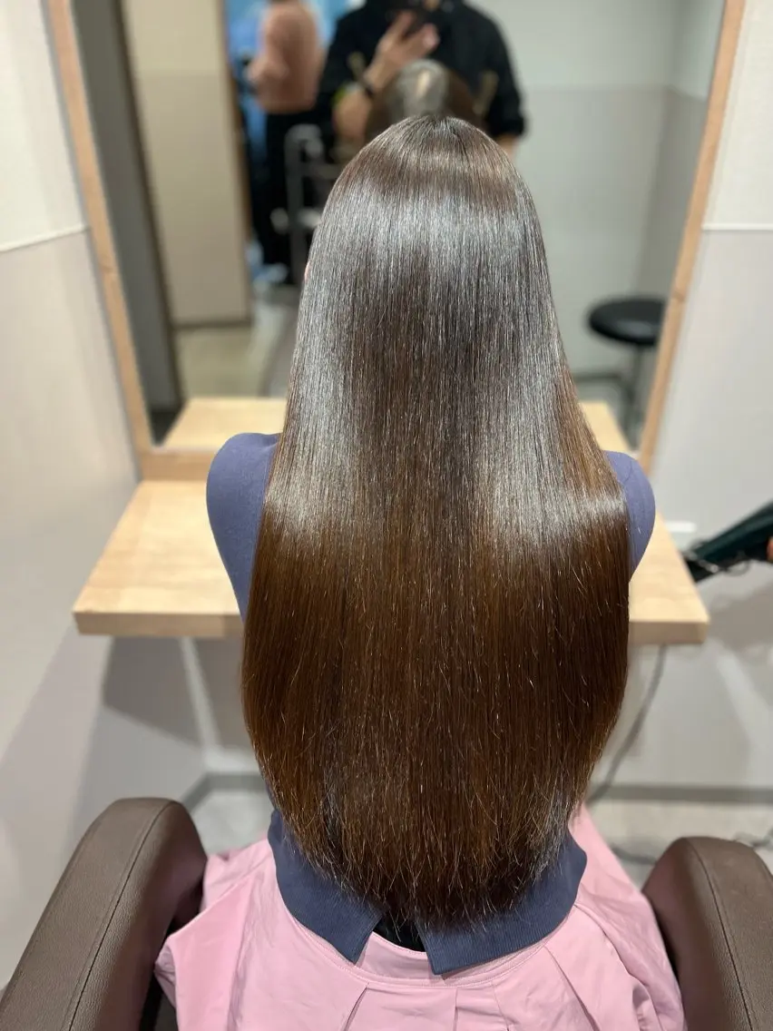 ロング カラー トリートメント カット 縮毛矯正 トリートメント 【美髪を叶える】中谷 彰宏(アキ)のヘアスタイル