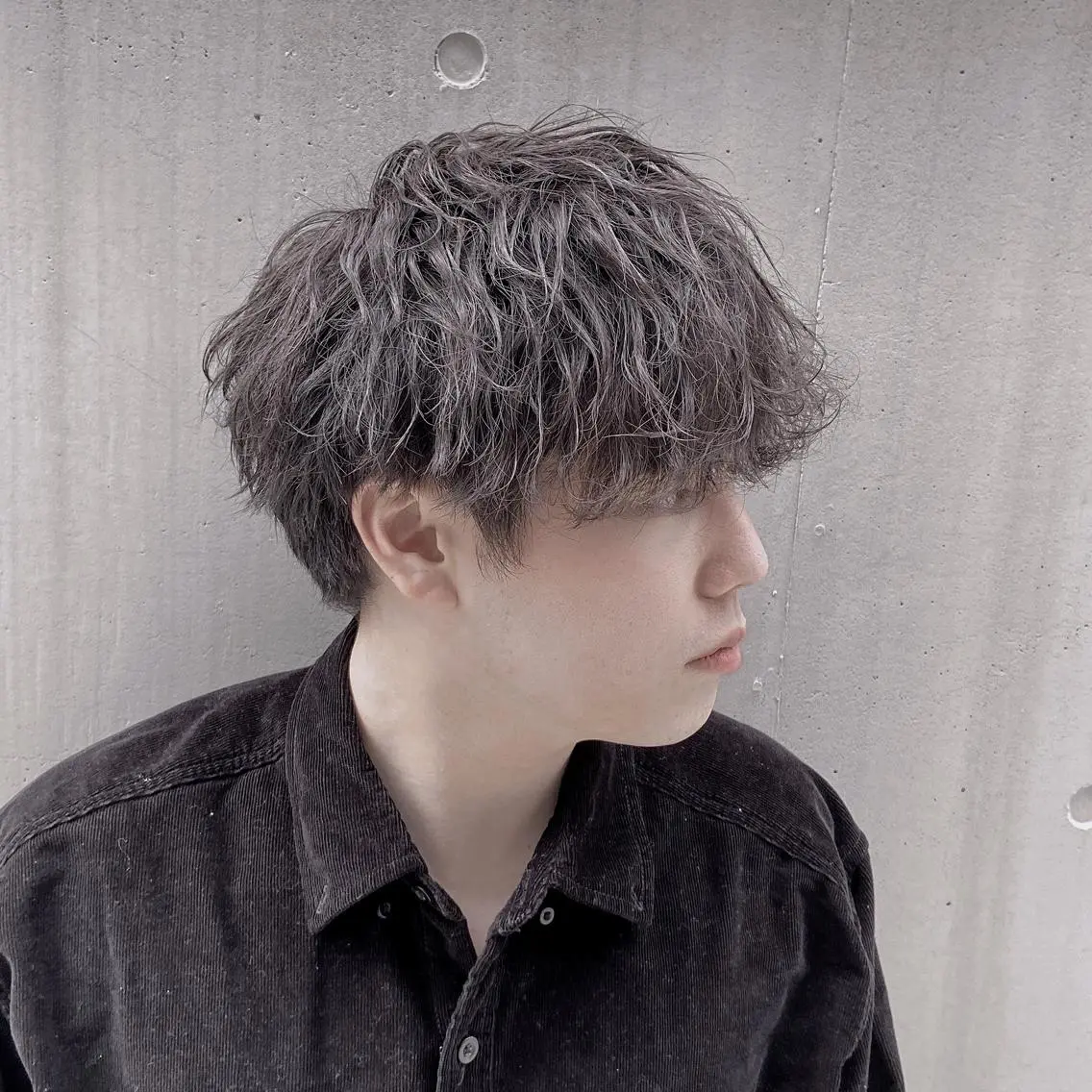 パーマ メンズ マッシュ メンズ縮毛矯正 ♠️店長下平隼人のヘアスタイル
