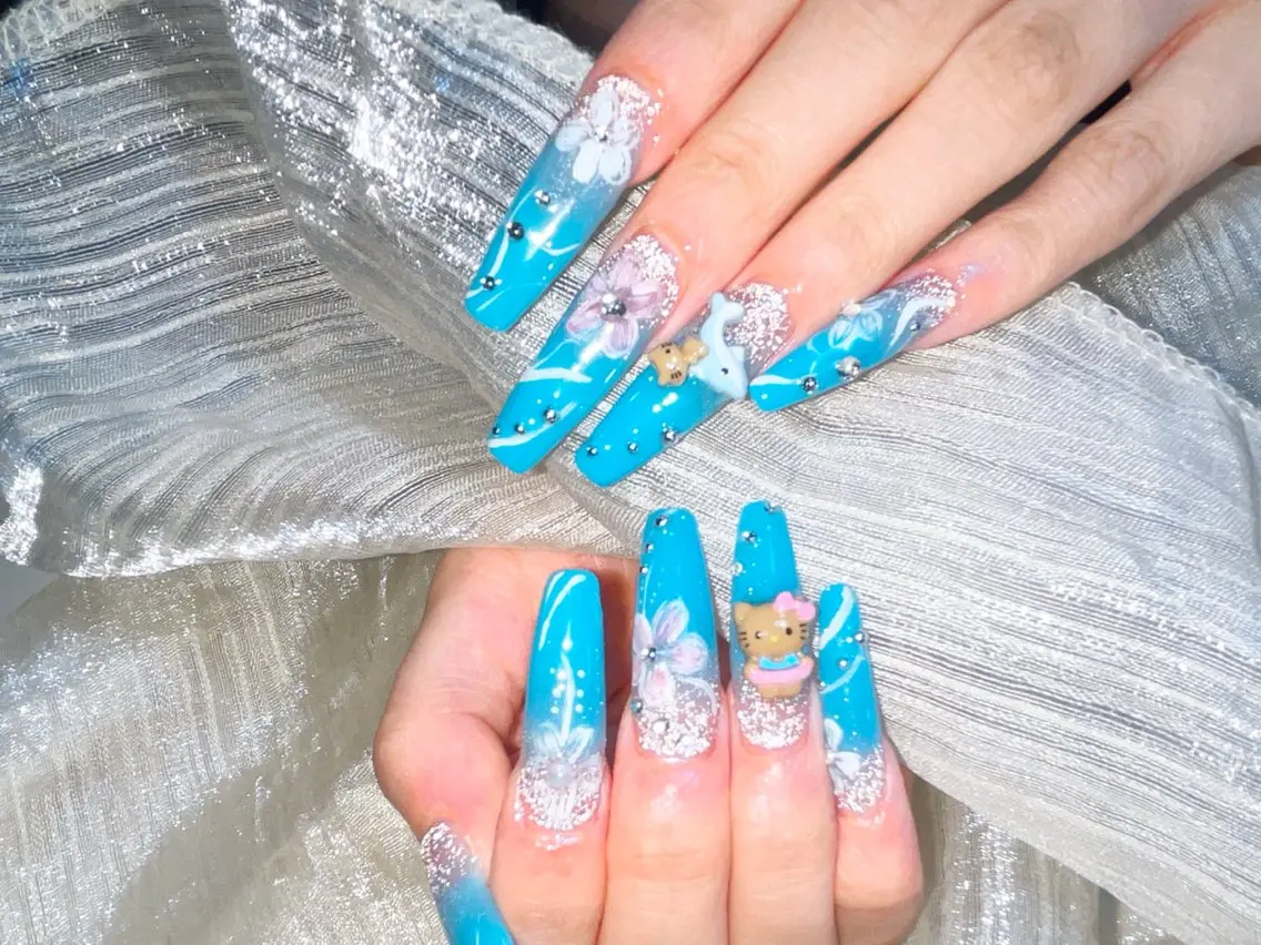 ネイル ハンドネイル 🎀ネイルサロン エクラYUI🎀のネイルデザイン