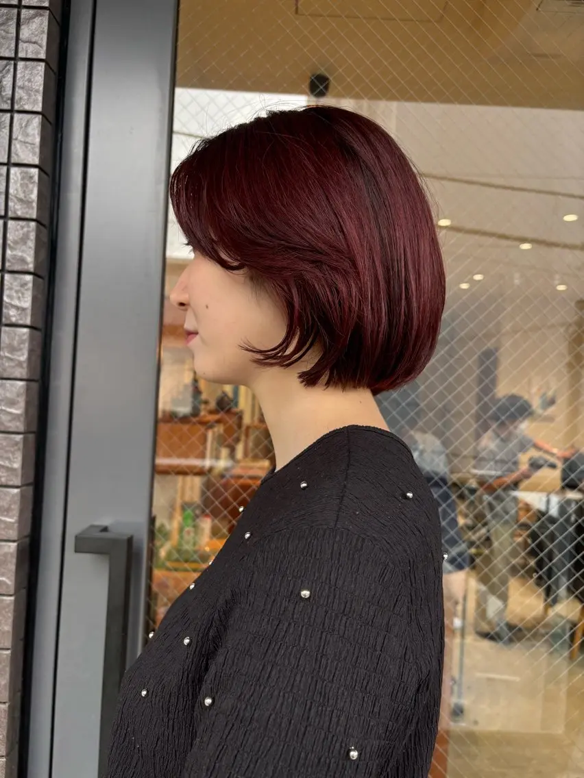 ショート カラー ヘアカラー satsuki 暖色・ブラウンカラーのヘアスタイル