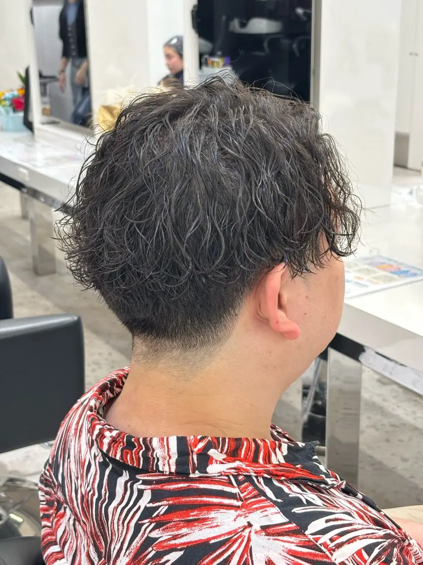 パーマ メンズ 山田 ひかりのヘアスタイル