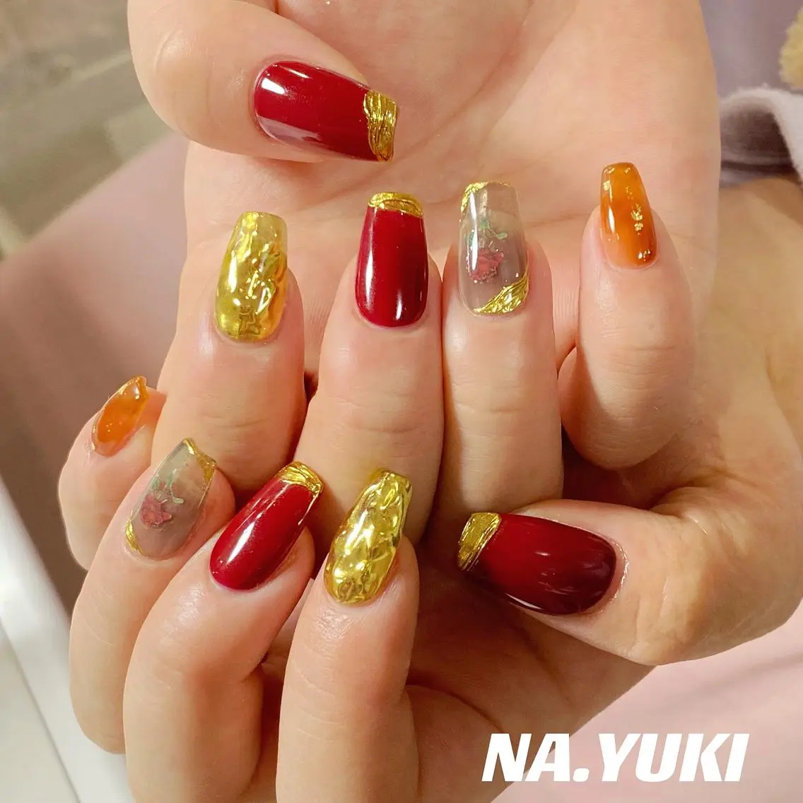 ネイル ハンドネイル ハンドケア ナユキNA.YUKI 池袋店のネイルデザイン